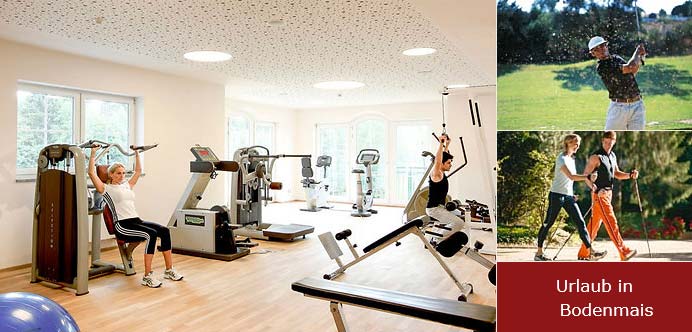 Hotel mit Fitnessraum - modernste Cardio-Geräte im Hotel Mooshof Bayerischer Wald